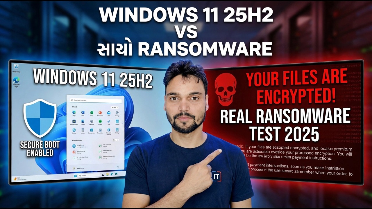મેં રીઅલ રેન્સમવેર સામે વિન્ડોઝ 11 25H2 નું પરીક્ષણ કર્યું - અહીં શું થયું છે
