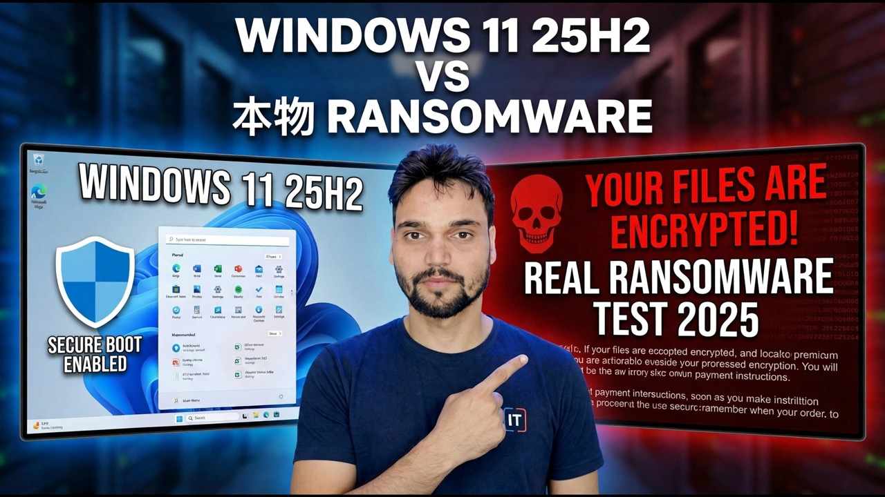 Windows 11 25H2 を実際のランサムウェアに対してテストしてみた - 何が起こったのか