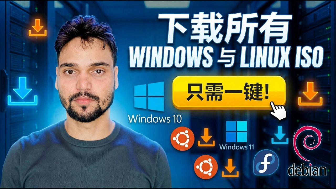 Download Windows &amp; Linux ISOs
