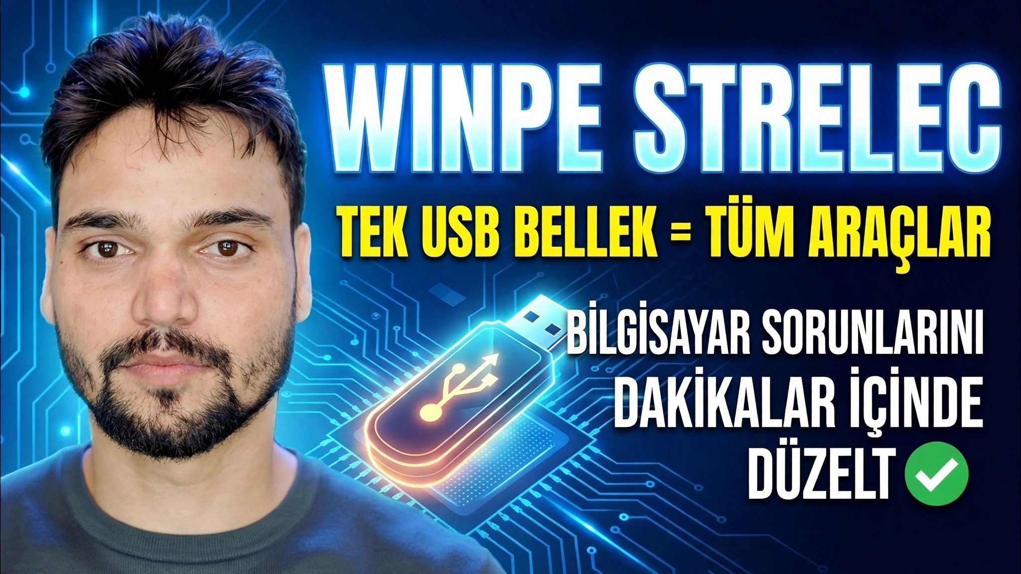 Strelec sergei winpe 2026 Windows araç seti