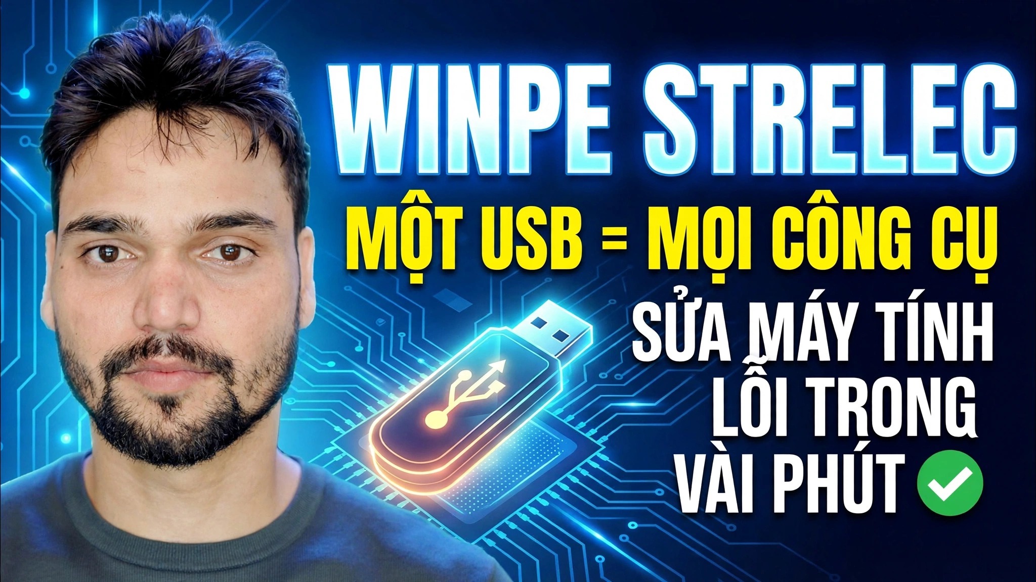 Bộ công cụ Windows Strelec sergei winpe 2026