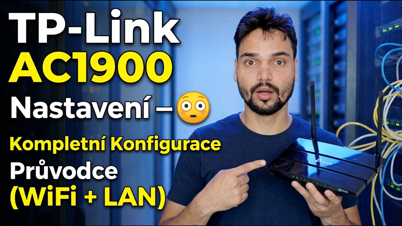 Nastavení TP-Link AC1900 😳 Kompletní průvodce konfigurací (WiFi + LAN)