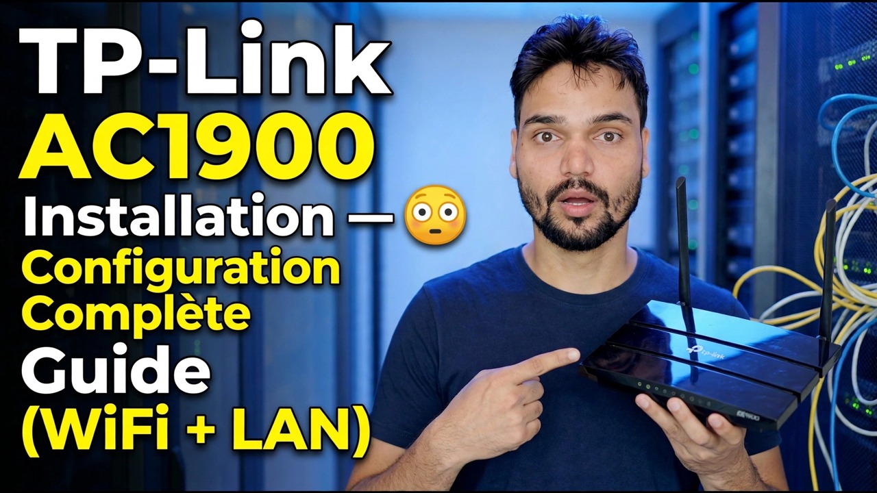 Configuration TP-Link AC1900 😳 Guide de configuration complet (WiFi + LAN)
