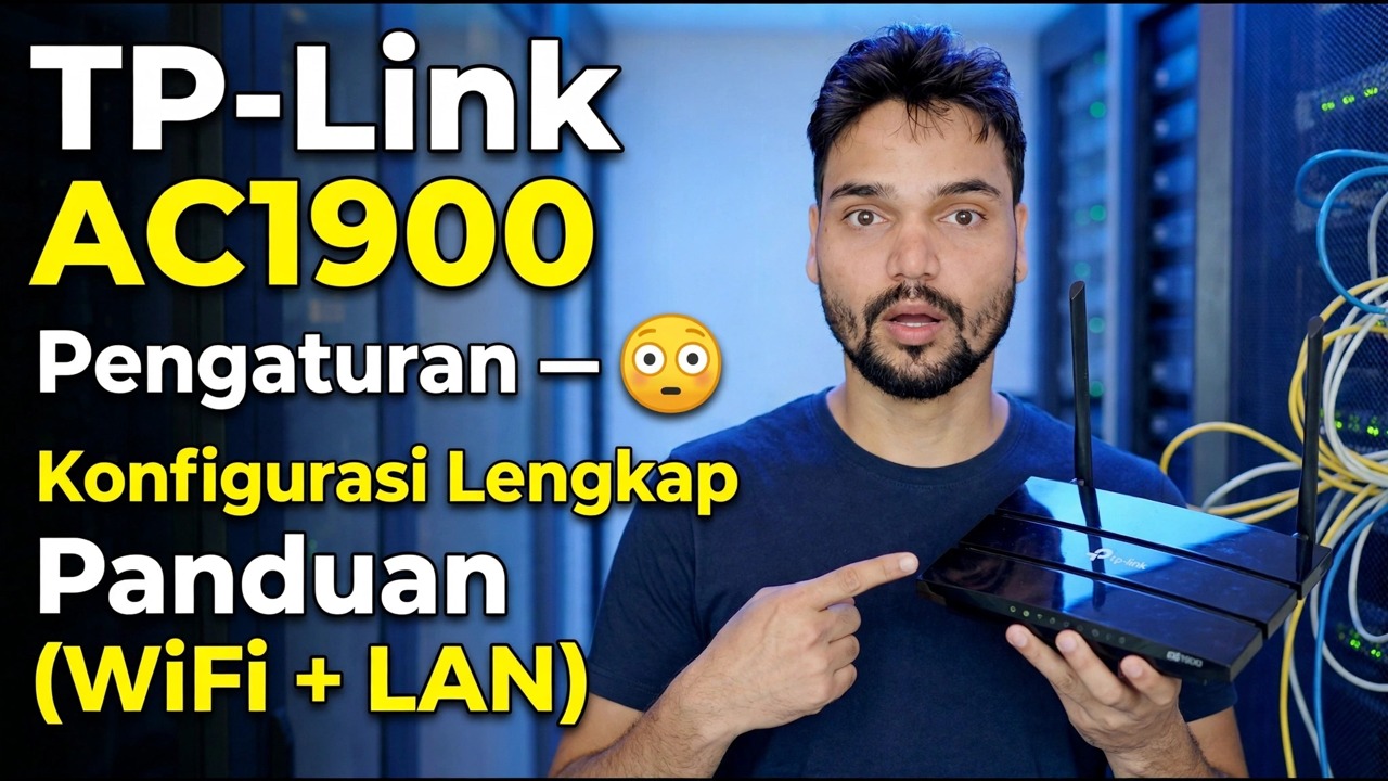 Pengaturan TP-Link AC1900 😳 Panduan Konfigurasi Lengkap (WiFi + LAN)