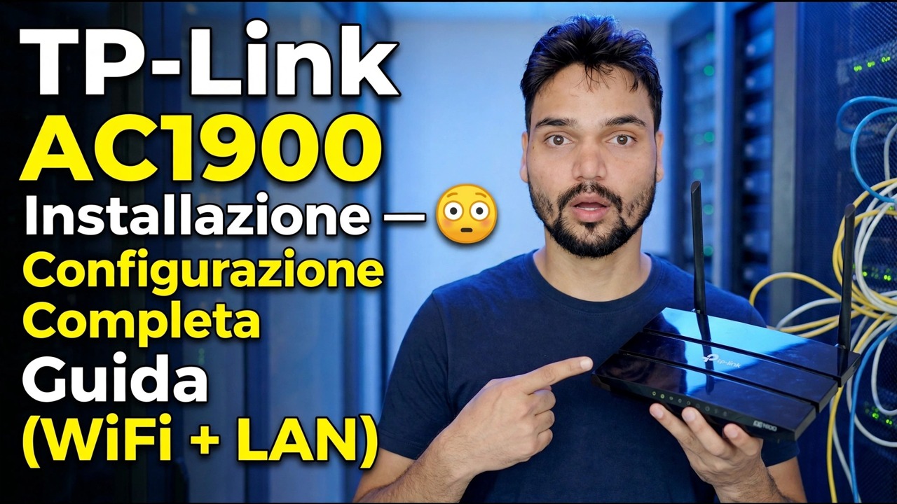 Configurazione TP-Link AC1900 😳 Guida completa alla configurazione (WiFi + LAN)
