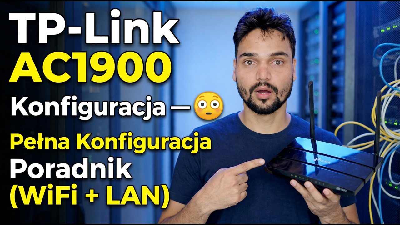 Konfiguracja TP-Link AC1900 😳 Pełna instrukcja konfiguracji (WiFi + LAN)