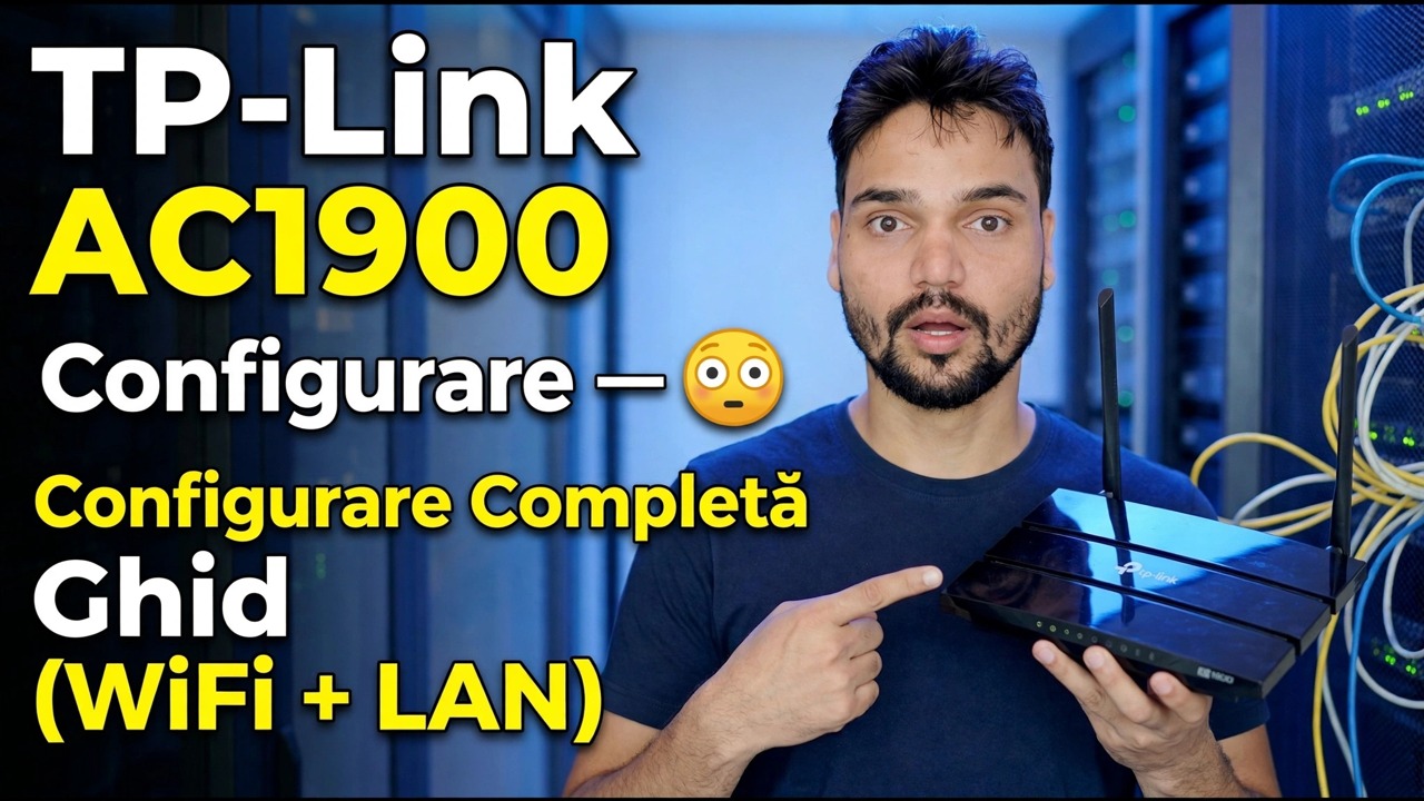 Configurare TP-Link AC1900 😳 Ghid complet de configurare (WiFi + LAN)