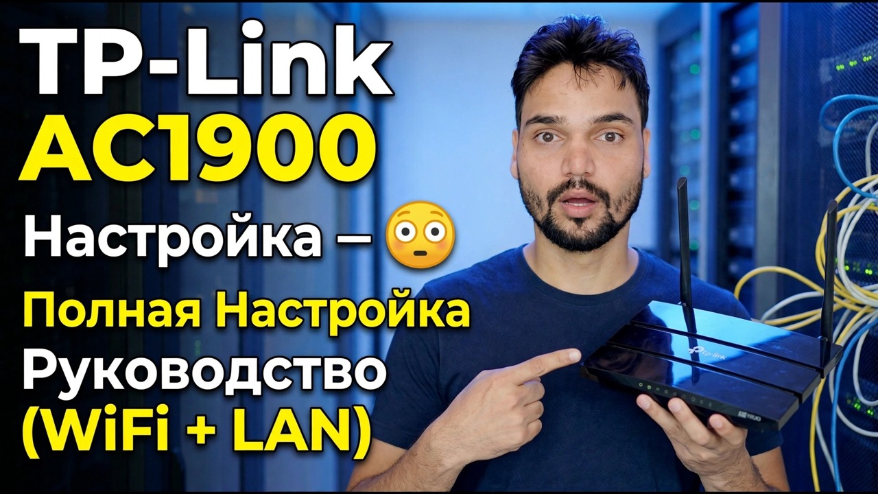Настройка TP-Link AC1900 😳 Полное руководство по настройке (WiFi + LAN)