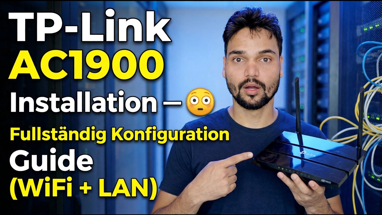TP-Link AC1900 Setup 😳 Fullständig konfigurationsguide (WiFi + LAN)