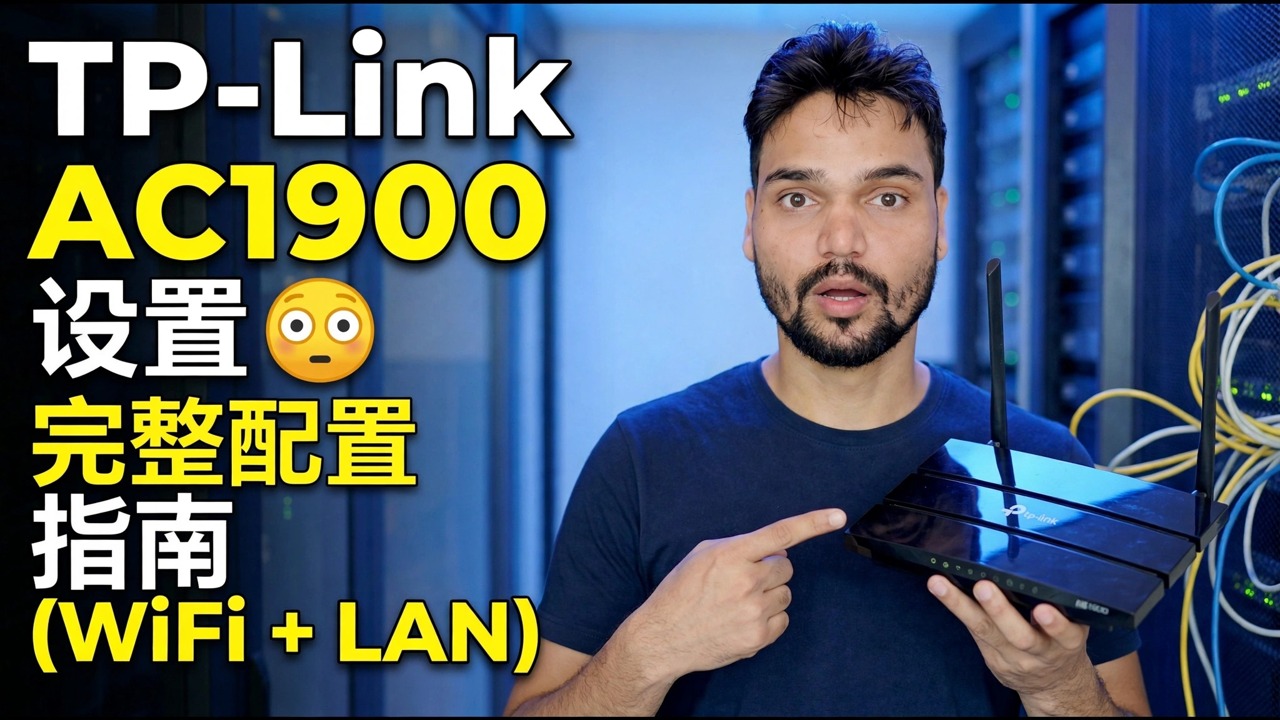 TP-Link AC1900 设置😳 完整配置指南（WiFi + LAN）