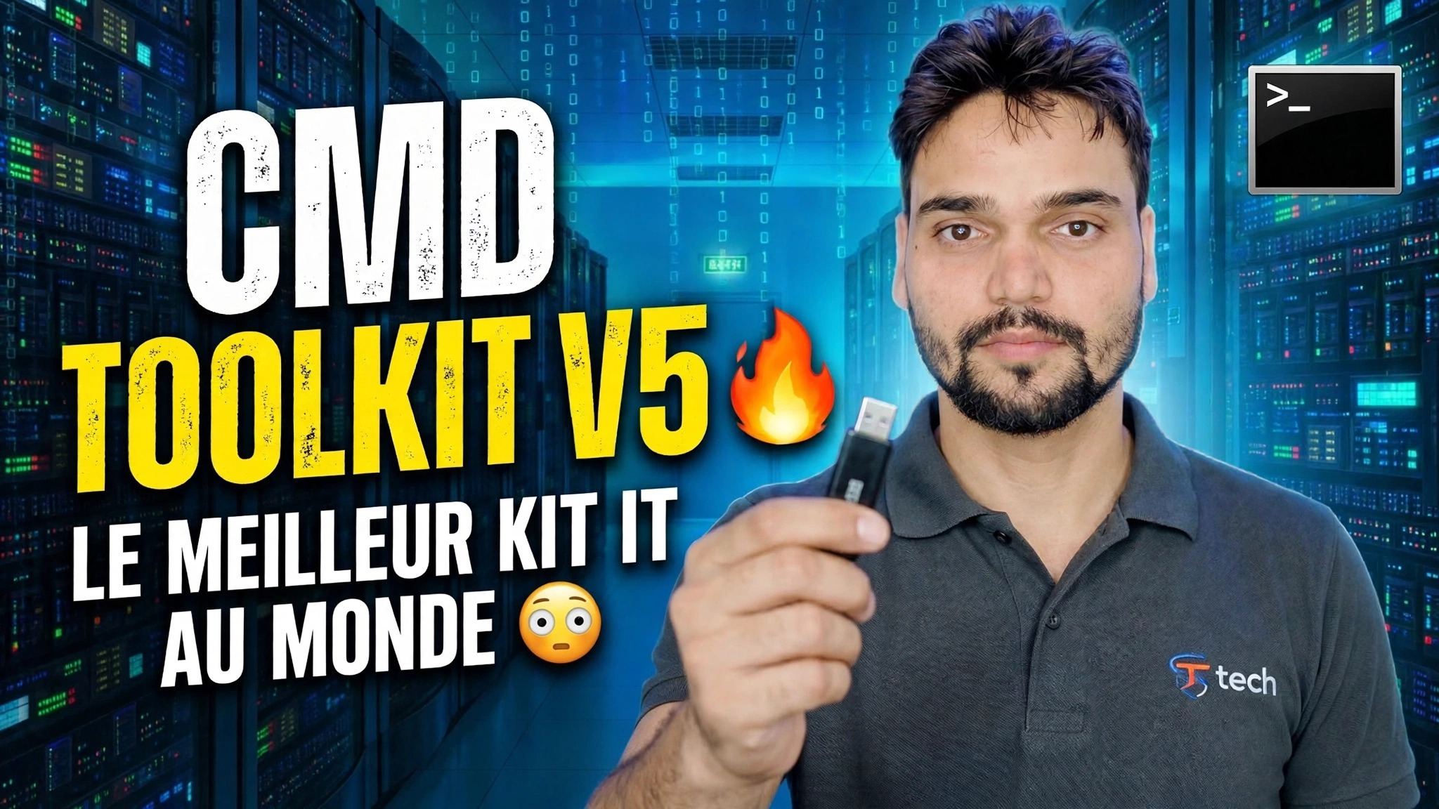 CMD Toolkit V5 🔥 La meilleure boîte à outils informatique au monde 😳