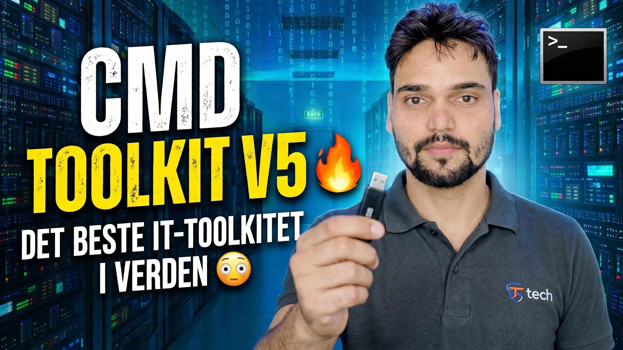 CMD Toolkit V5 🔥 Det beste IT-verktøysettet i verden 😳