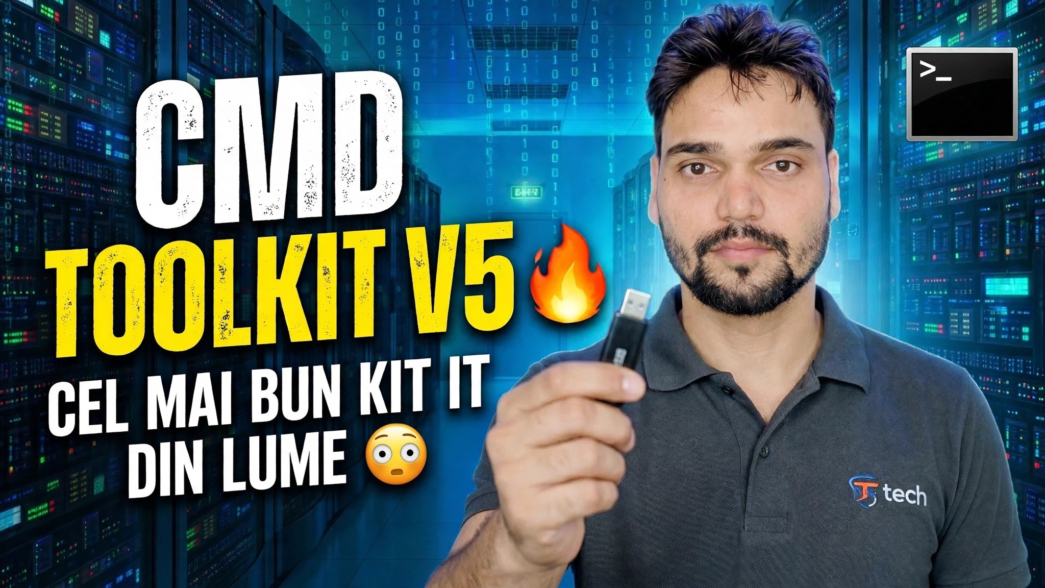 CMD Toolkit V5 🔥 Cel mai bun set de instrumente IT din lume 😳