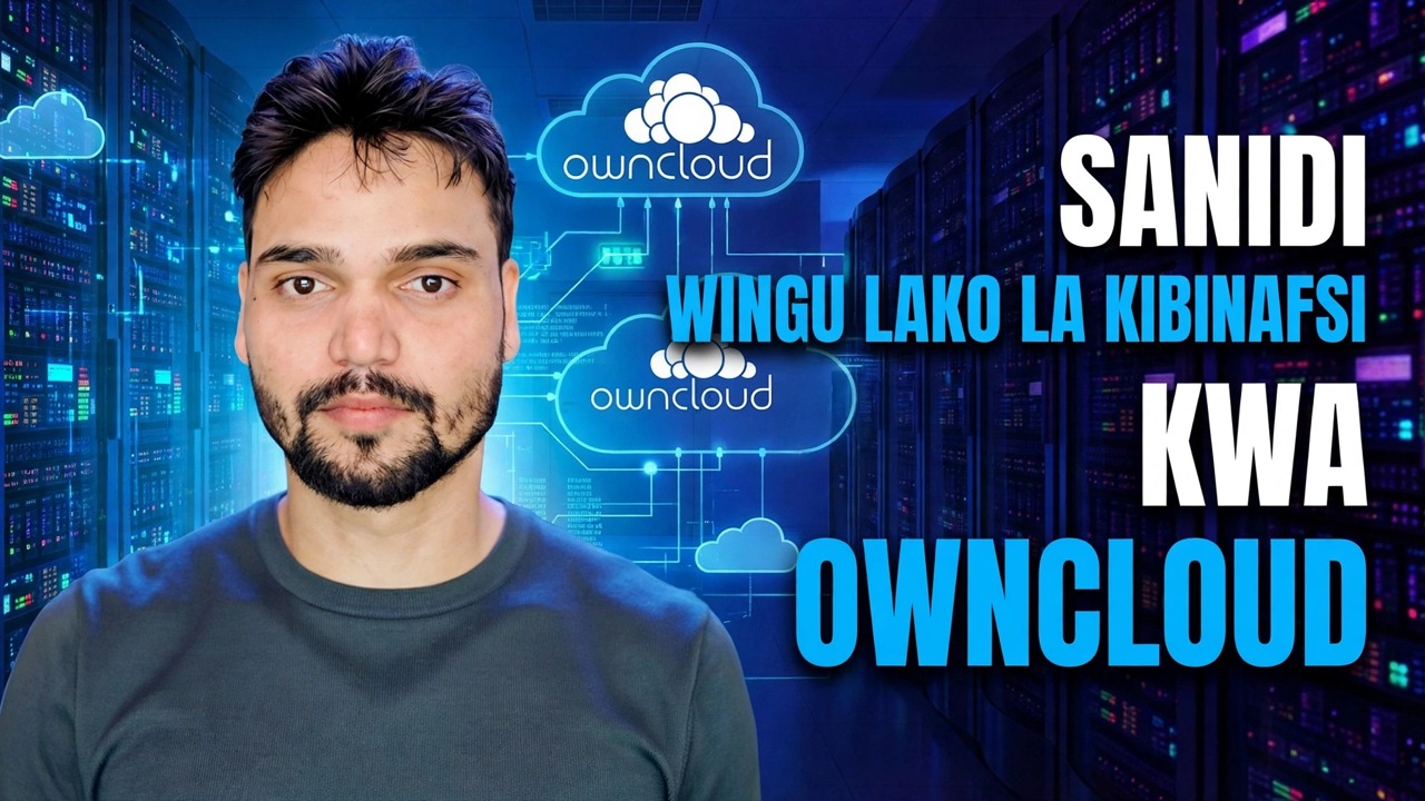 Sakinisha Seva ya OwnCloud bila Amri