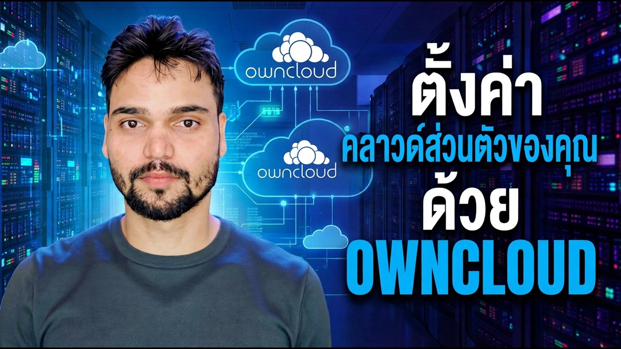 ติดตั้งเซิร์ฟเวอร์ OwnCloud โดยไม่ต้องใช้คำสั่ง