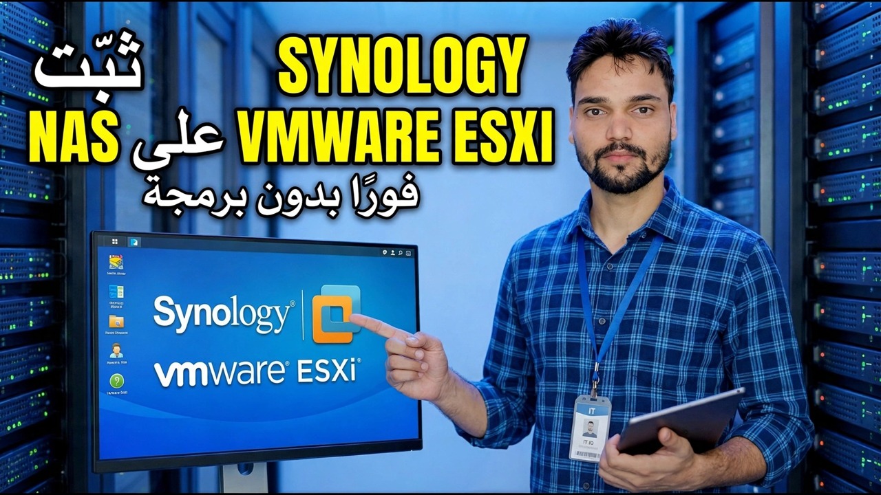 خطوة بخطوة Synology NAS على تثبيت VMware ESXi