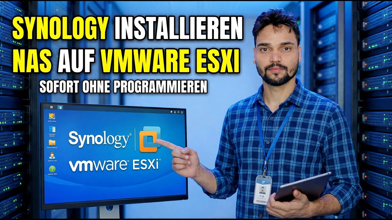 Schritt-für-Schritt-Anleitung für die Installation von Synology NAS auf VMware ESXi