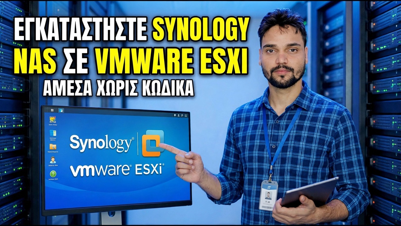 Βήμα προς βήμα Synology NAS στην εγκατάσταση VMware ESXi