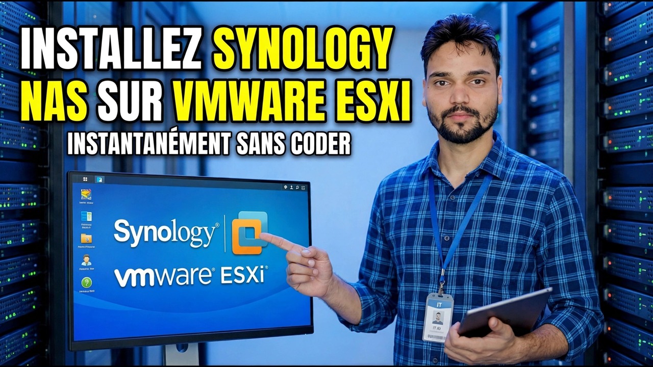 Installation pas à pas du Synology NAS sur VMware ESXi