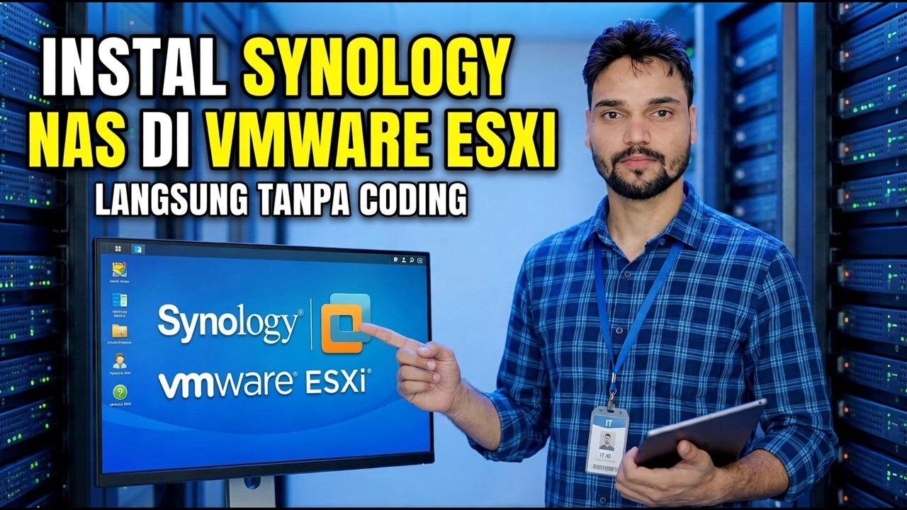Synology NAS Langkah demi Langkah pada Instalasi VMware ESXi