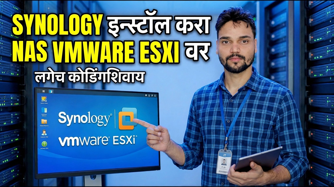 VMware ESXi इंस्टॉलेशनवर चरण-दर-चरण सिनोलॉजी NAS