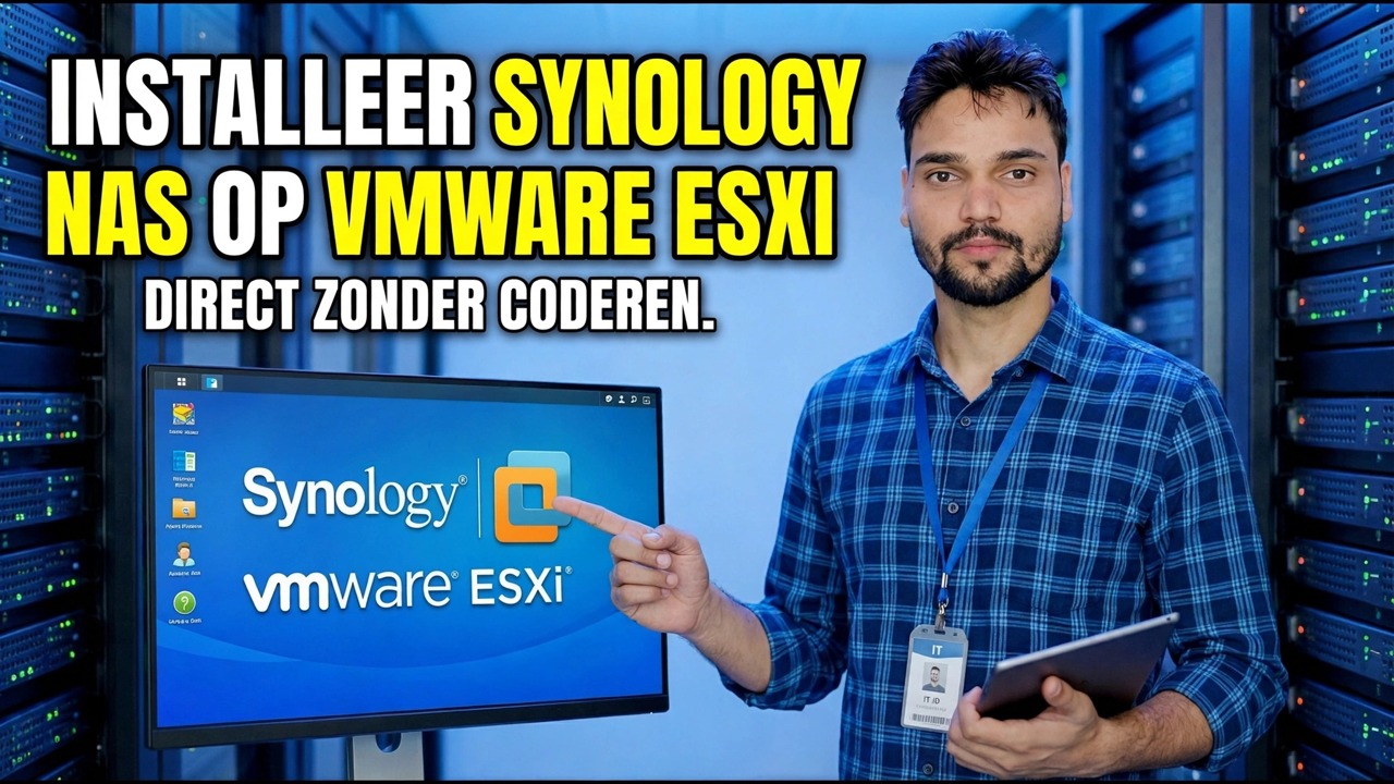 Stapsgewijze installatie van Synology NAS op VMware ESXi