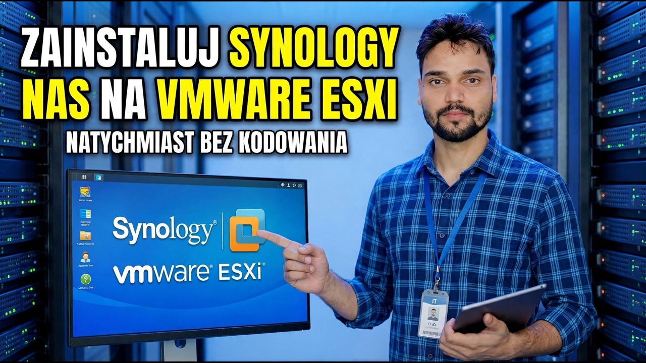 Instalacja Synology NAS krok po kroku na VMware ESXi