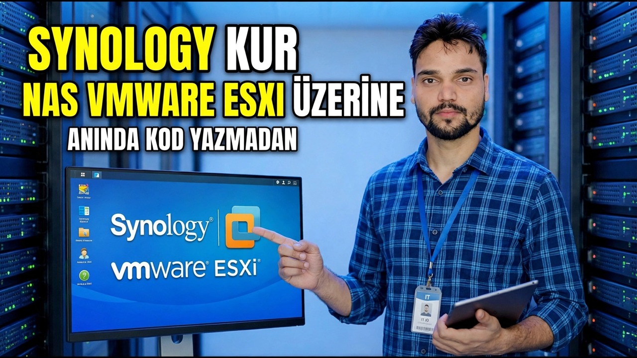 VMware ESXi Kurulumunda Adım Adım Synology NAS