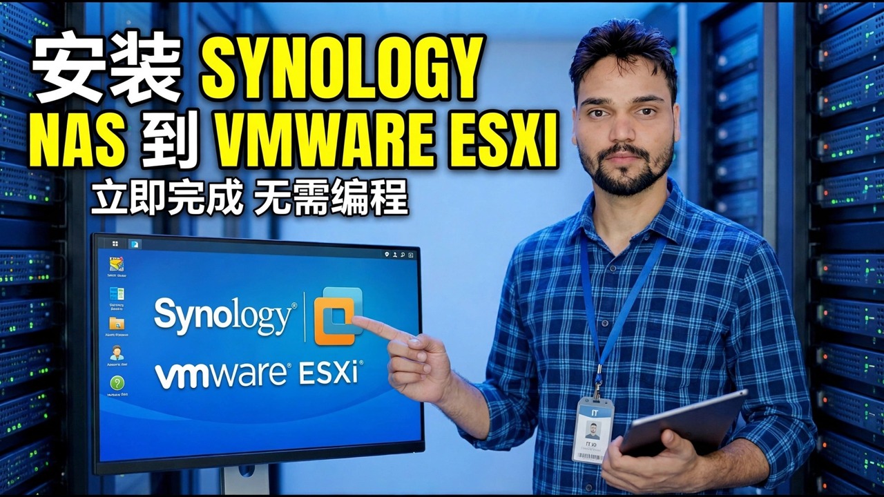 Synology NAS on VMware ESXi 安装步骤