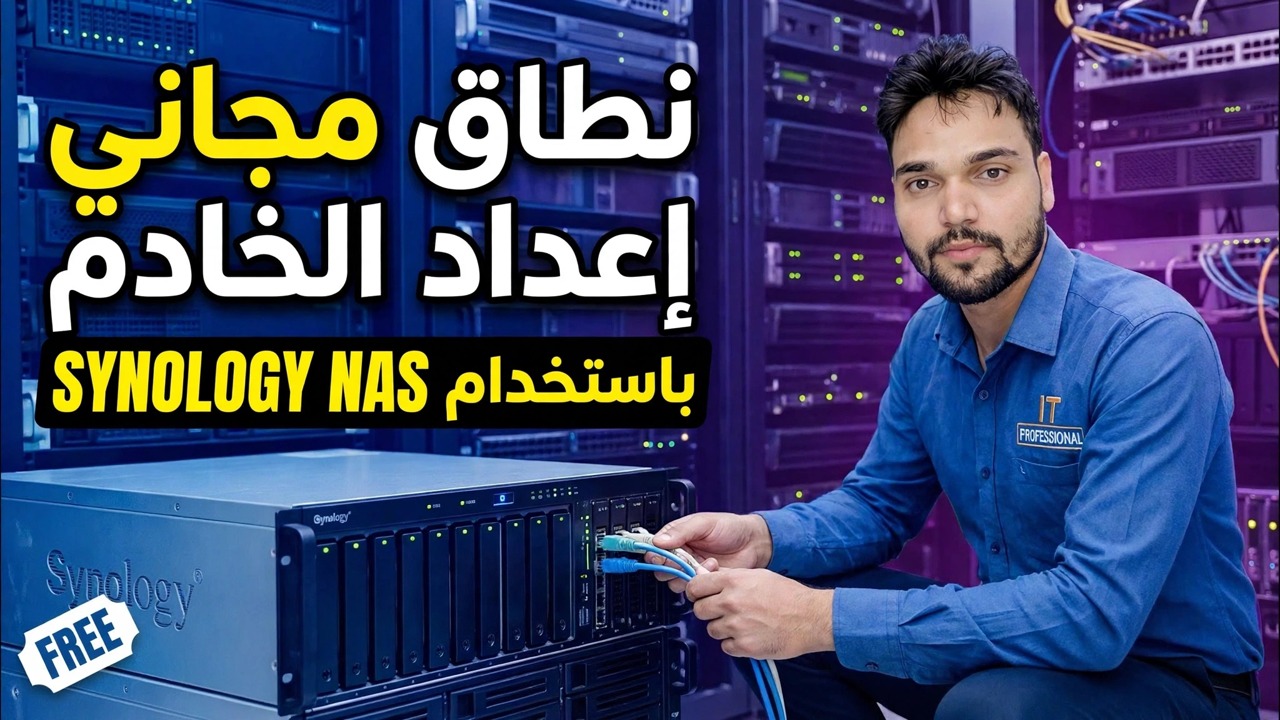 اجعل وحدة التحكم بالمجال مجانية 😳 Synology NAS + إعداد سياسة المجموعة!