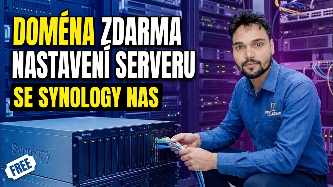 Udělejte z řadiče domény ZDARMA 😳 Synology NAS + Nastavení skupinových zásad!
