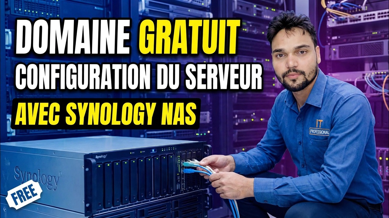 Rendre le contrôleur de domaine GRATUIT 😳 Synology NAS + configuration de la stratégie de groupe !