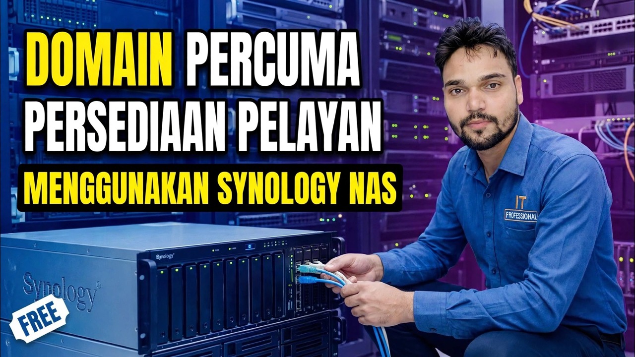 Jadikan Pengawal Domain PERCUMA 😳 Synology NAS + Persediaan Dasar Kumpulan!
