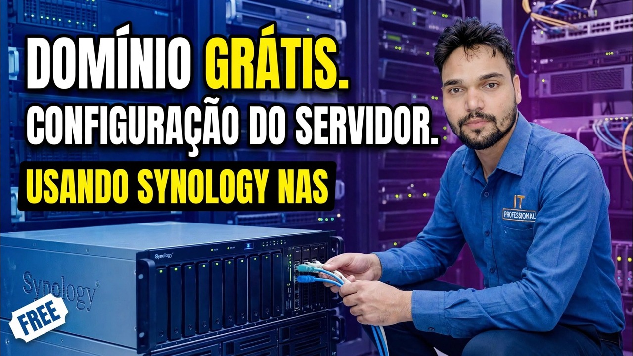 Torne o controlador de domínio GRATUITO 😳 Synology NAS + configuração de política de grupo!