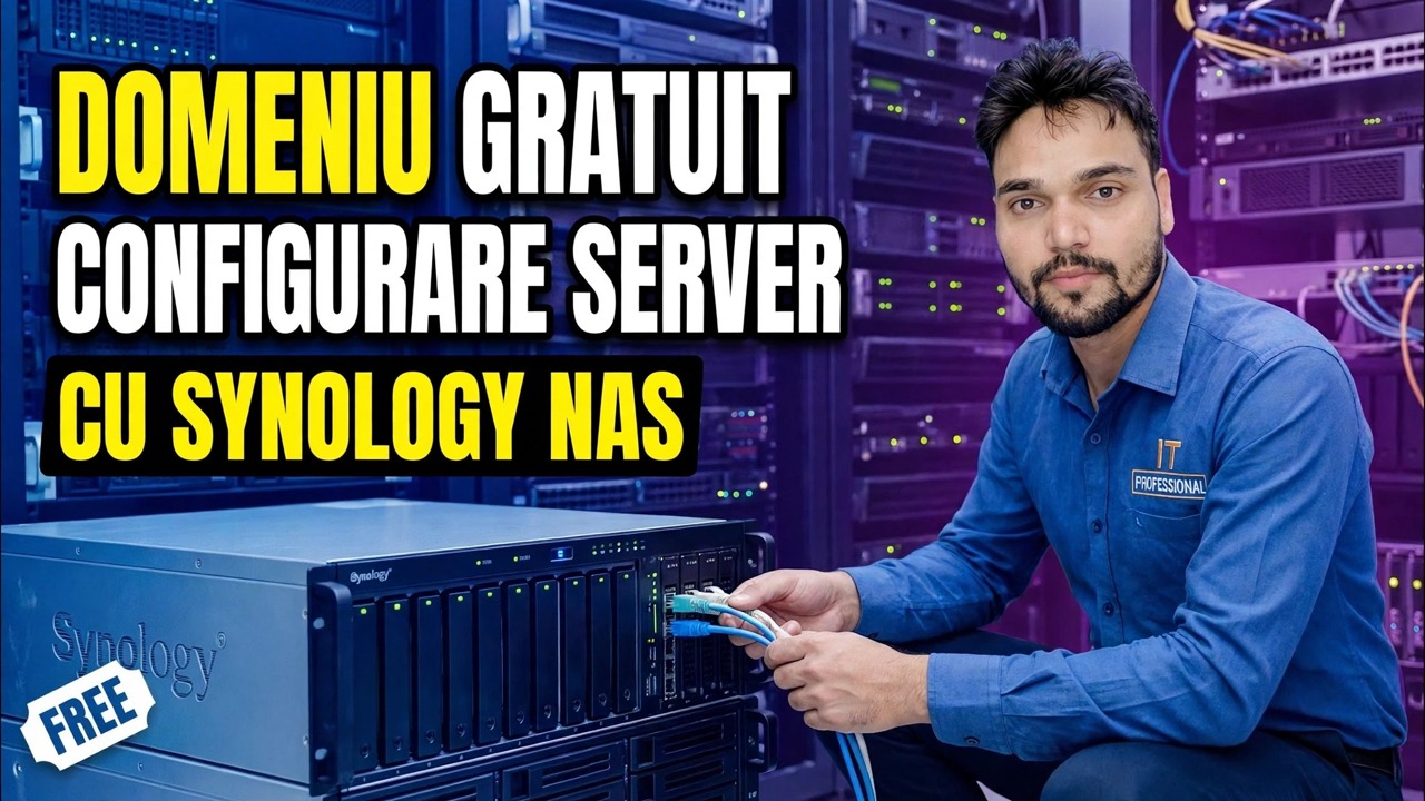 Faceți controlerul de domeniu GRATUIT 😳 Synology NAS + Configurare politică de grup!