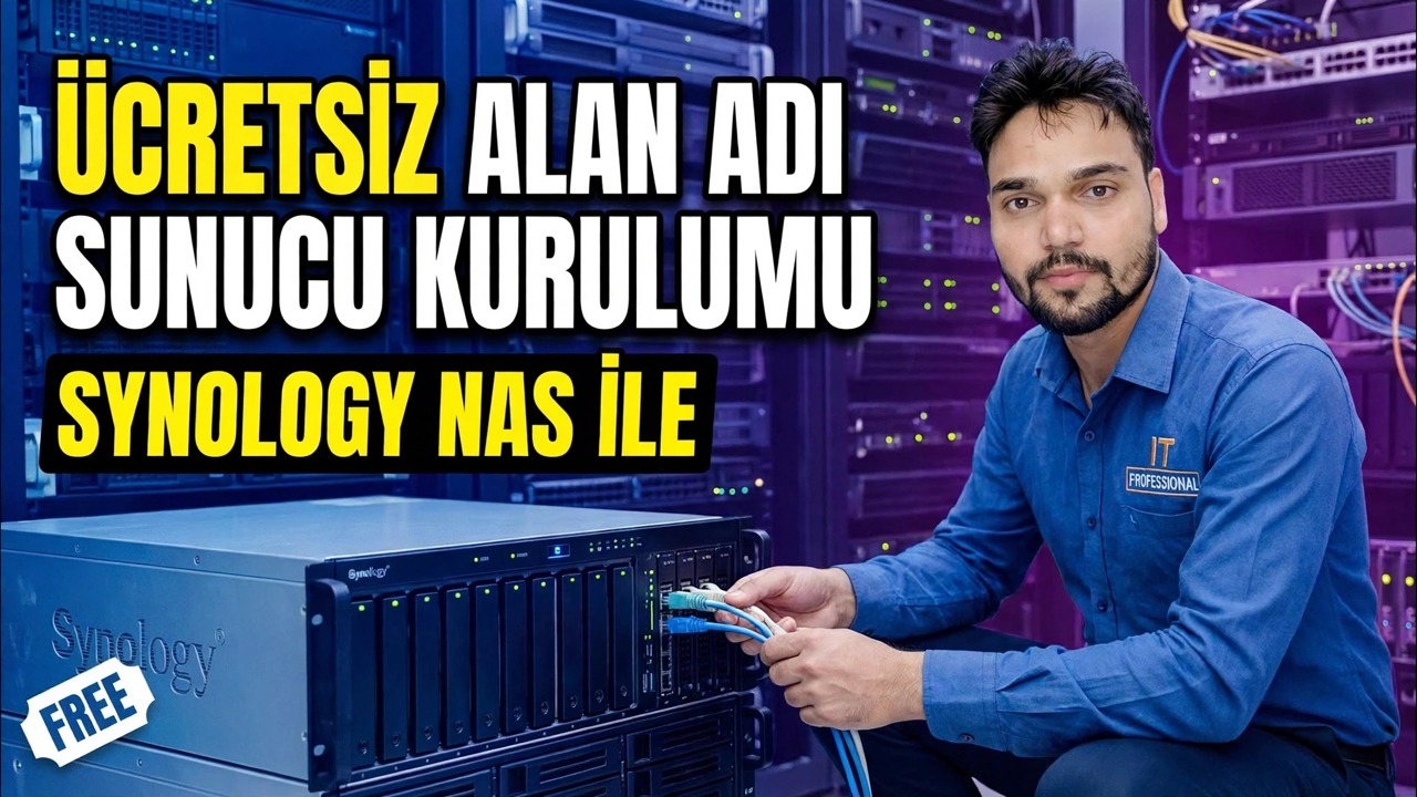 Etki Alanı Denetleyicisini ÜCRETSİZ Yapın 😳 Synology NAS + Grup İlkesi Kurulumu!