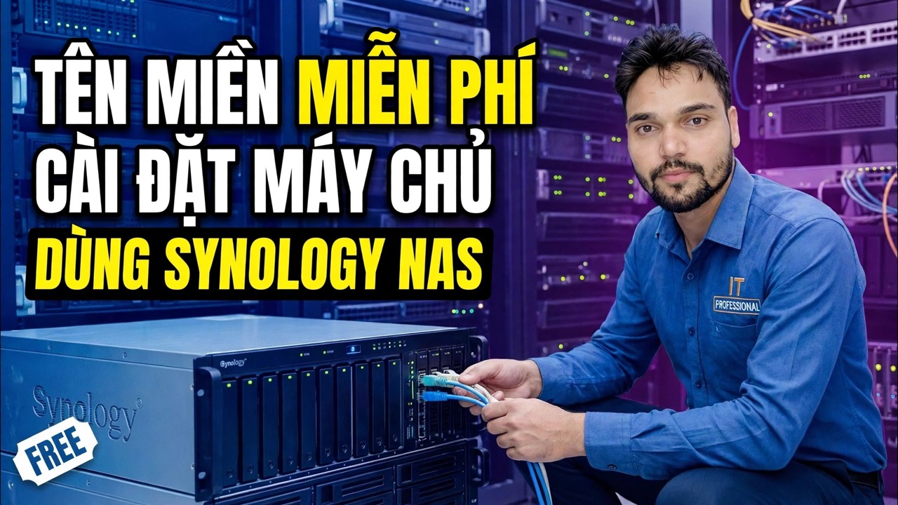 Tạo Bộ điều khiển miền MIỄN PHÍ 😳 Thiết lập chính sách nhóm và NAS Synology!