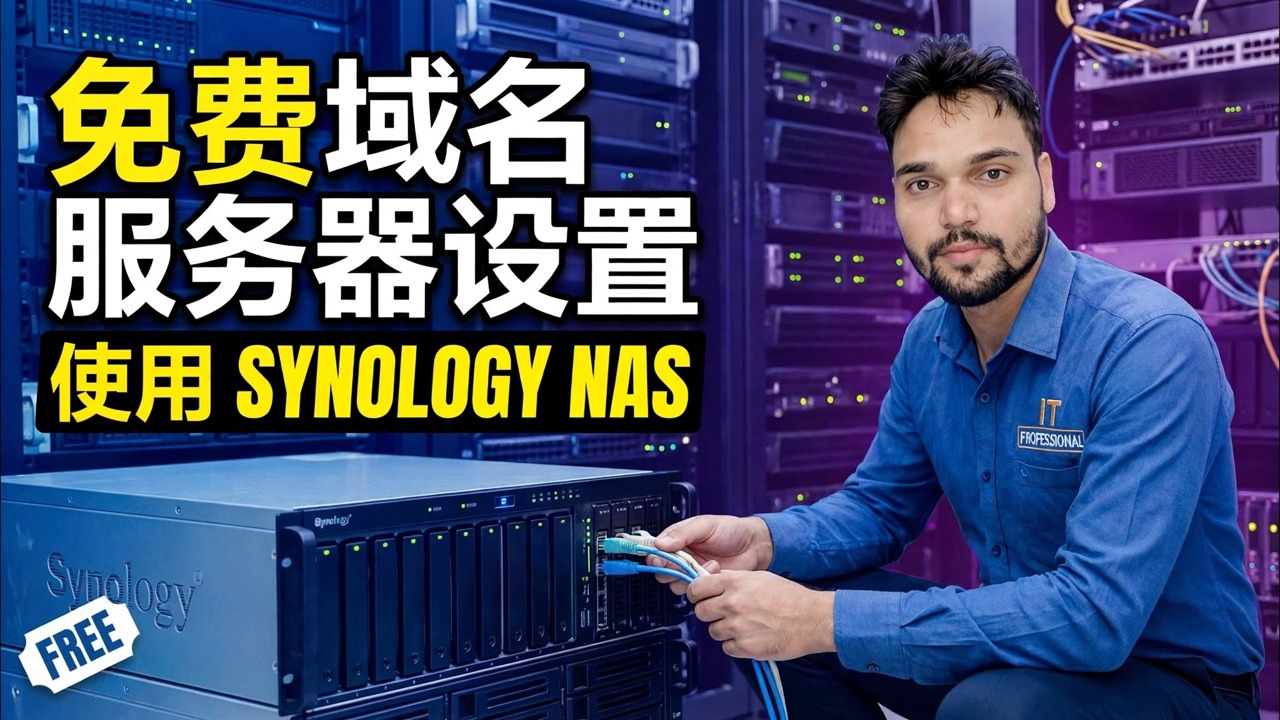 让域控制器免费 😳 Synology NAS + 组策略设置！