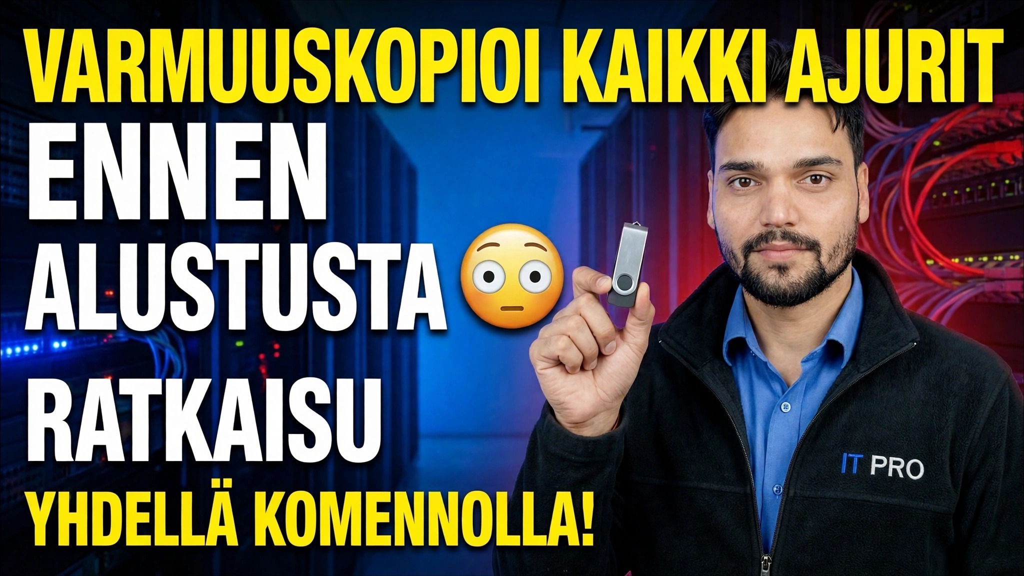 Tallenna kaikki ohjaimet ennen alustamista 😳 Yhden komennon ratkaisu!