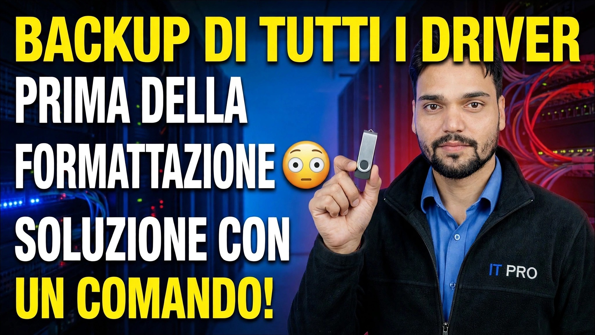 Salva tutti i driver prima della formattazione 😳 Una soluzione a comando!