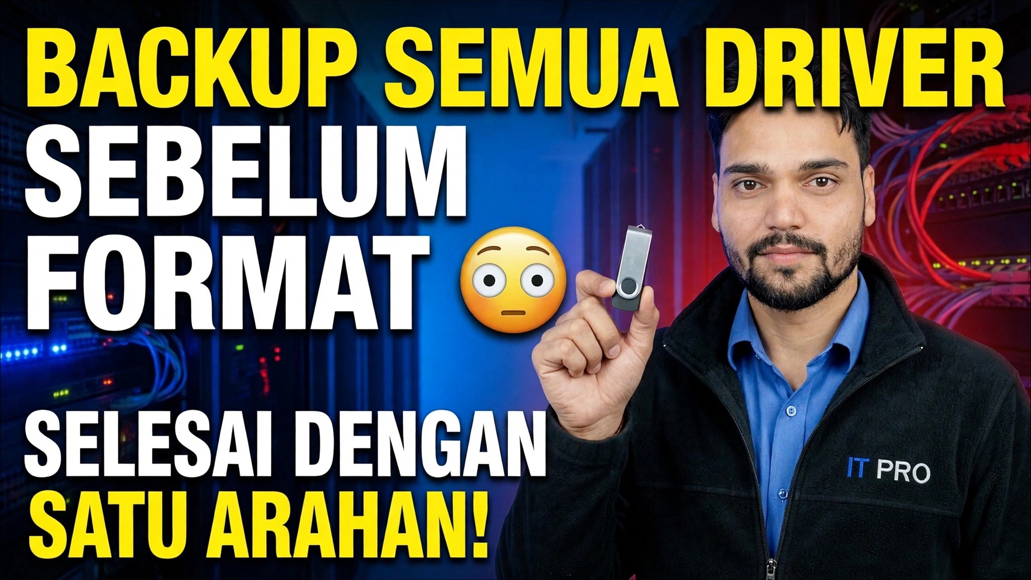Simpan Semua Pemacu Sebelum Format 😳 Satu Penyelesaian Perintah!