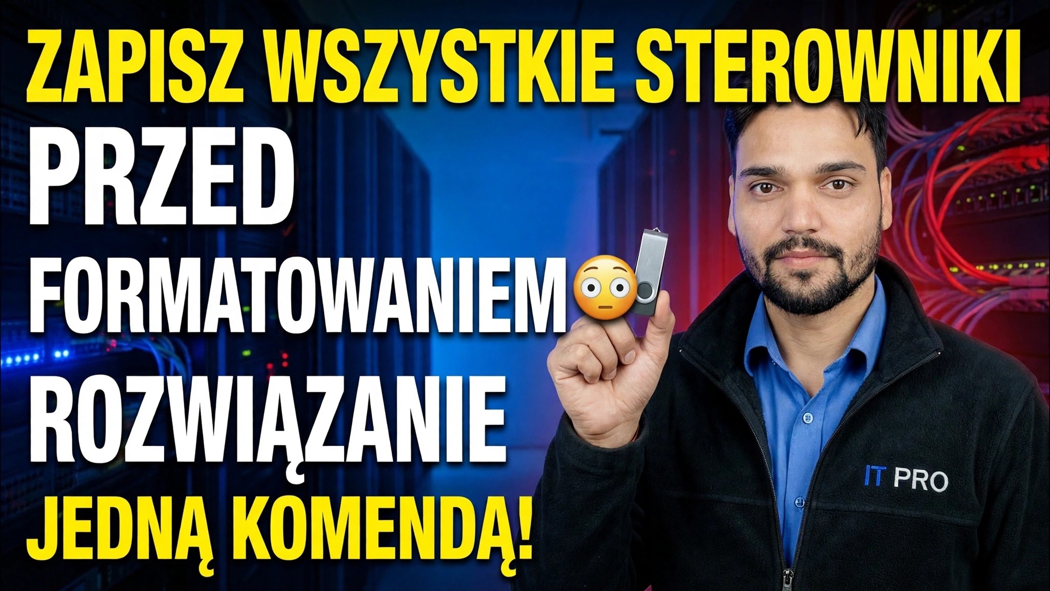 Zapisz wszystkie sterowniki przed formatowaniem 😳 Rozwiązanie z jednym poleceniem!
