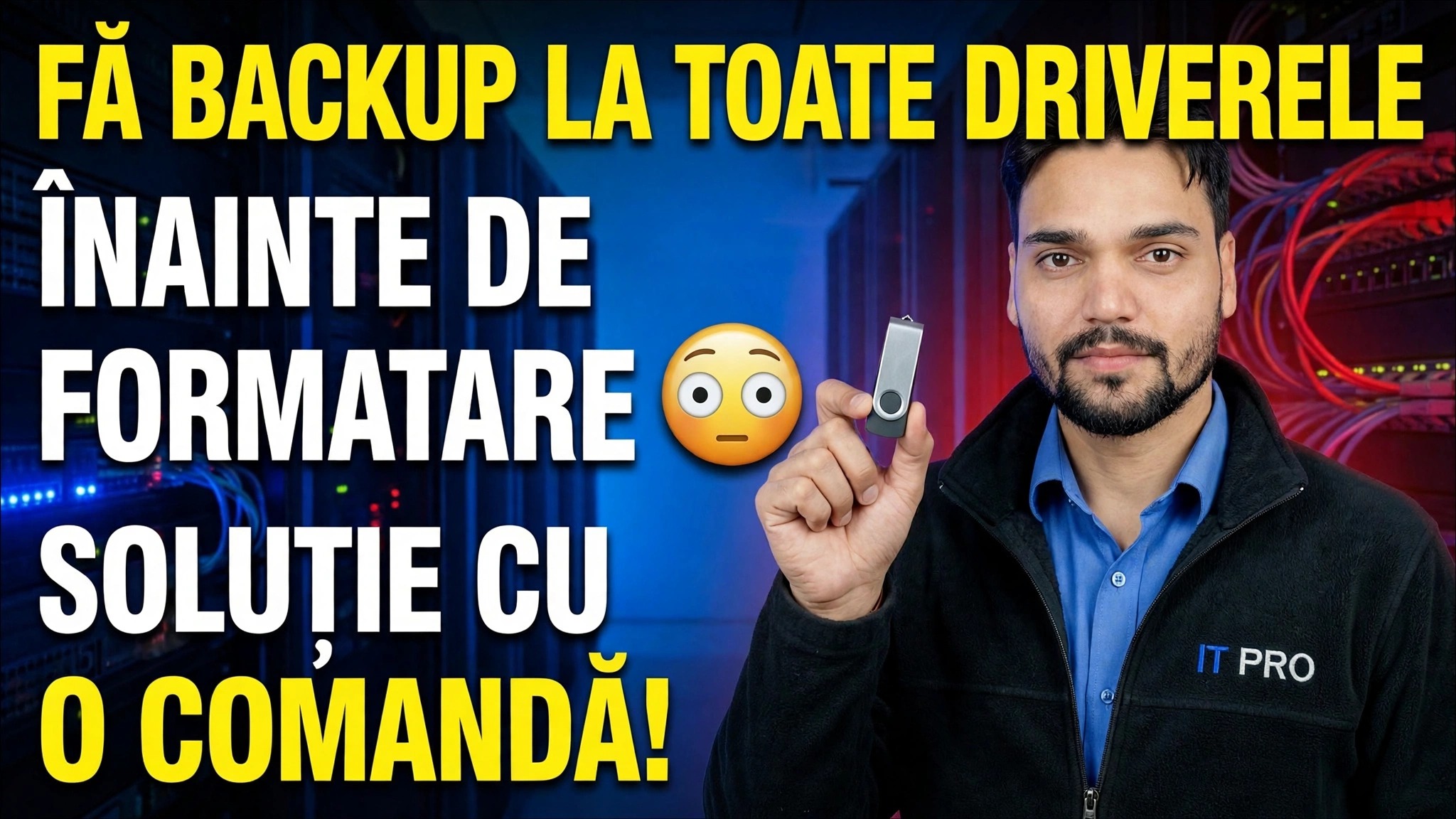 Salvați toate driverele înainte de format 😳 Soluție cu o comandă!