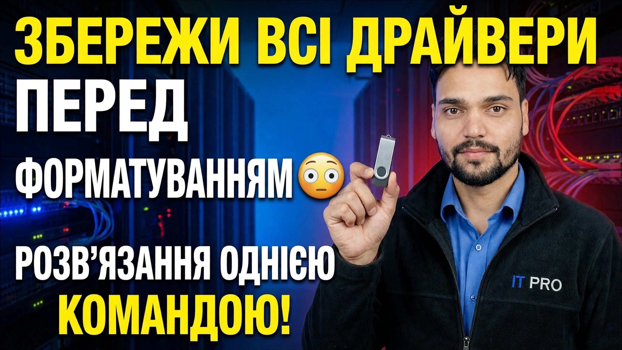 Збережіть усі драйвери перед форматуванням 😳 Рішення однією командою!