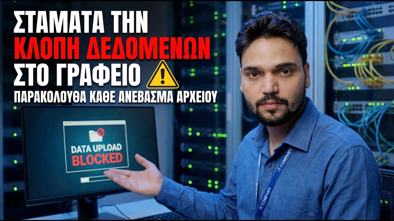 Τα δεδομένα σας κλέβονται 😳 Παρακολούθηση κάθε μεταφόρτωσης αρχείου (Κρυφή μέθοδος)
