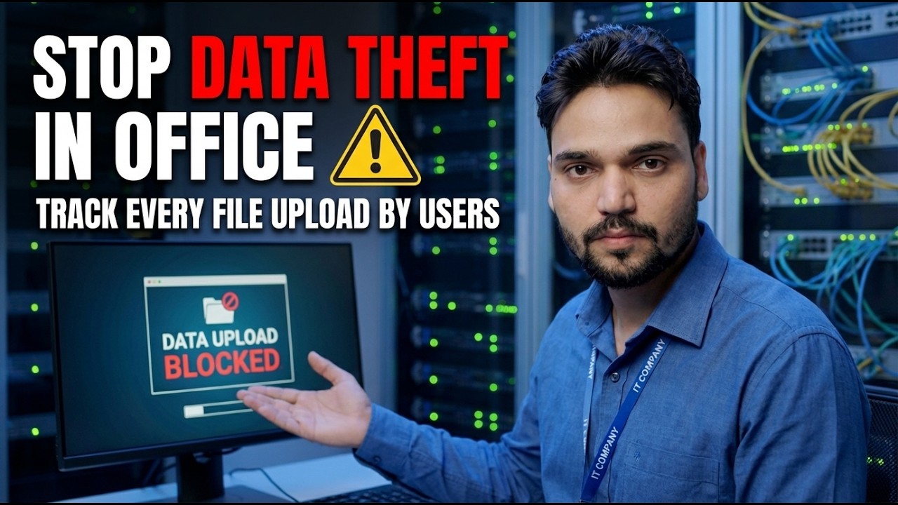आपका डेटा चोरी हो रहा है 😳 अपलोड की गई प्रत्येक फ़ाइल को ट्रैक करें (छिपी हुई विधि)
