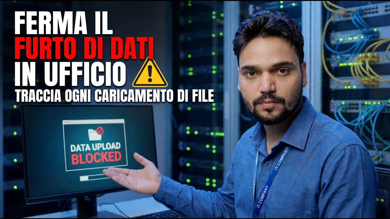 I tuoi dati vengono rubati 😳 Tieni traccia di ogni caricamento di file (metodo nascosto)
