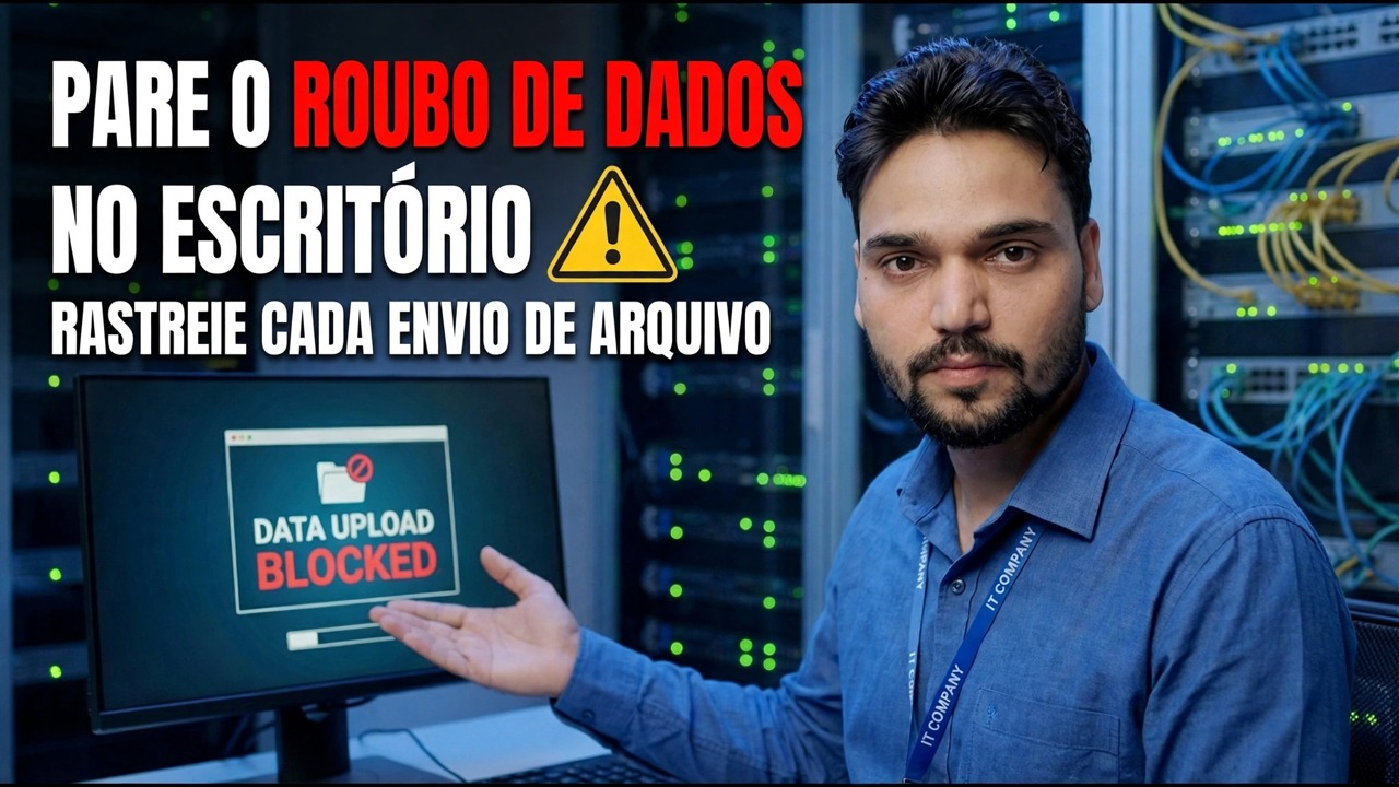 Seus dados estão sendo roubados 😳 Rastreie cada upload de arquivo (método oculto)