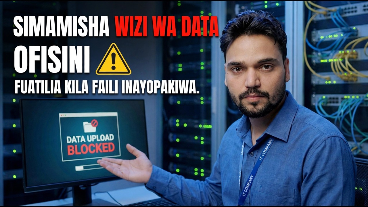 Data yako Inaibiwa 😳 Fuatilia Kila Upakiaji wa Faili (Njia Iliyofichwa)