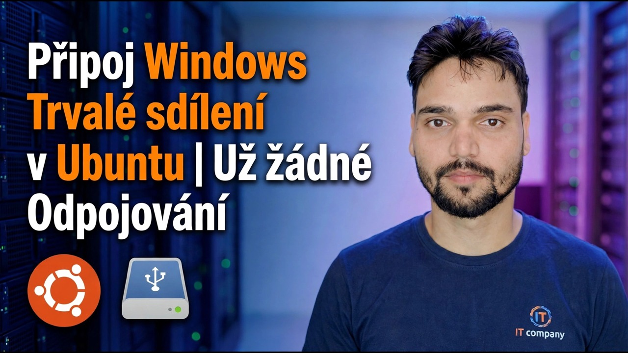 Připojit Windows Share v Ubuntu – trvalé nastavení